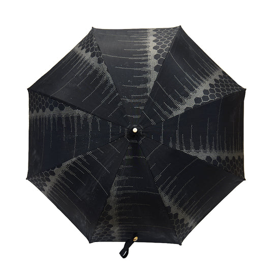 Oshima Tsumugi parasol Made by KATUMI|大島紬の日傘  Made by KATUMI