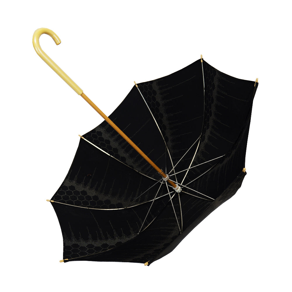 Oshima Tsumugi parasol Made by KATUMI|大島紬の日傘  Made by KATUMI