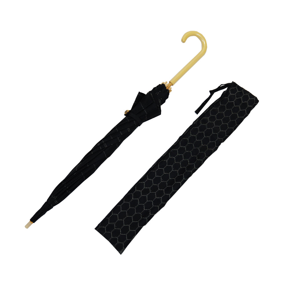 Oshima Tsumugi parasol Made by KATUMI|大島紬の日傘  Made by KATUMI