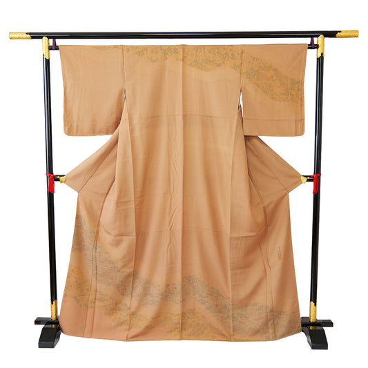 Visiting kimono by Hiroomi Rokutani|六谷博臣作の訪問着