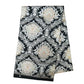 A six-fold obi with a black satin weave and Chinese flower pattern｜黒の繻子織りに唐花文様の六通袋帯