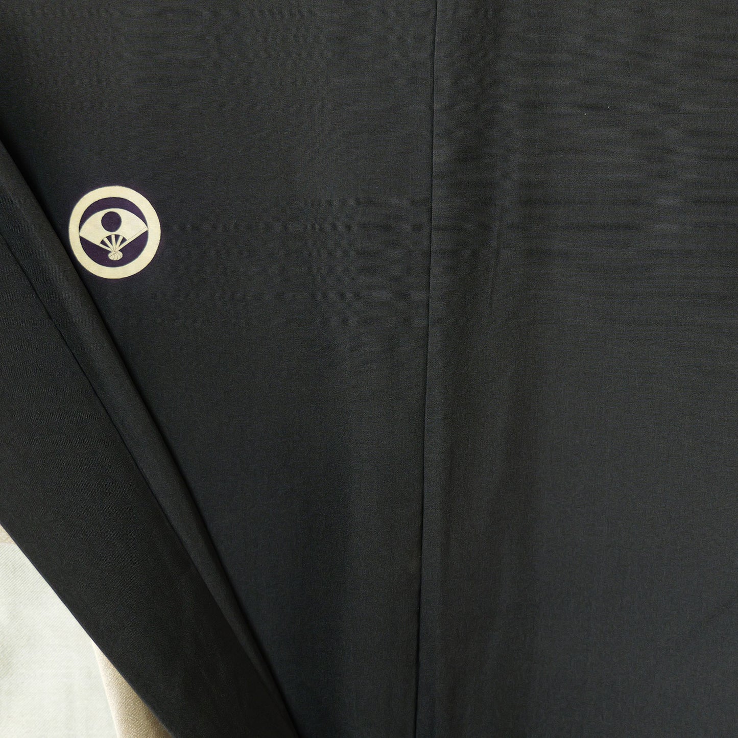 Men's Habutae five-crest haori coat｜羽二重五つ紋の男物羽織