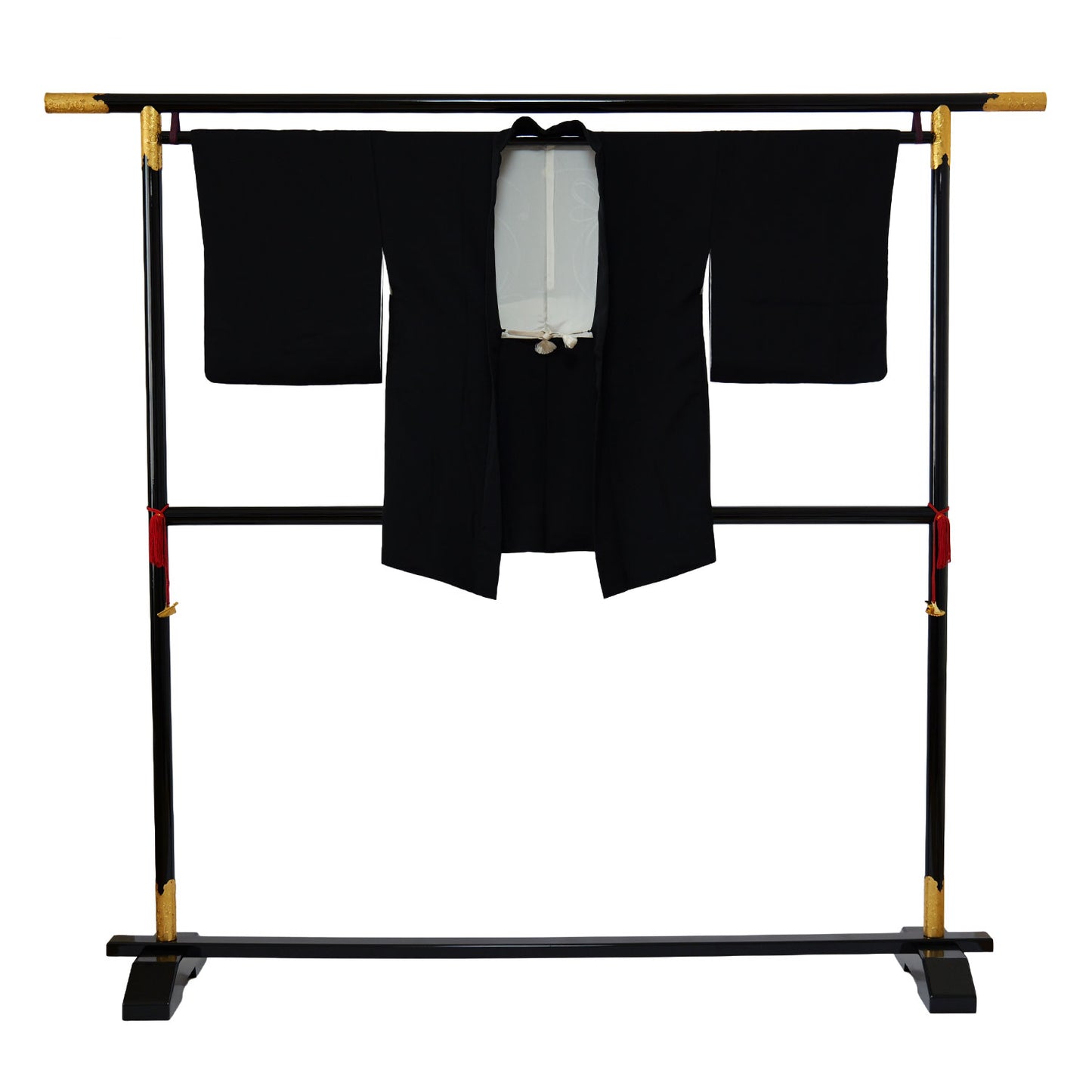 A women's haori coat made of crepe fabric with gold thread woven into it｜ちりめん地の金糸を織り込んだ女物羽織