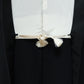 A women's haori coat made of crepe fabric with gold thread woven into it｜ちりめん地の金糸を織り込んだ女物羽織