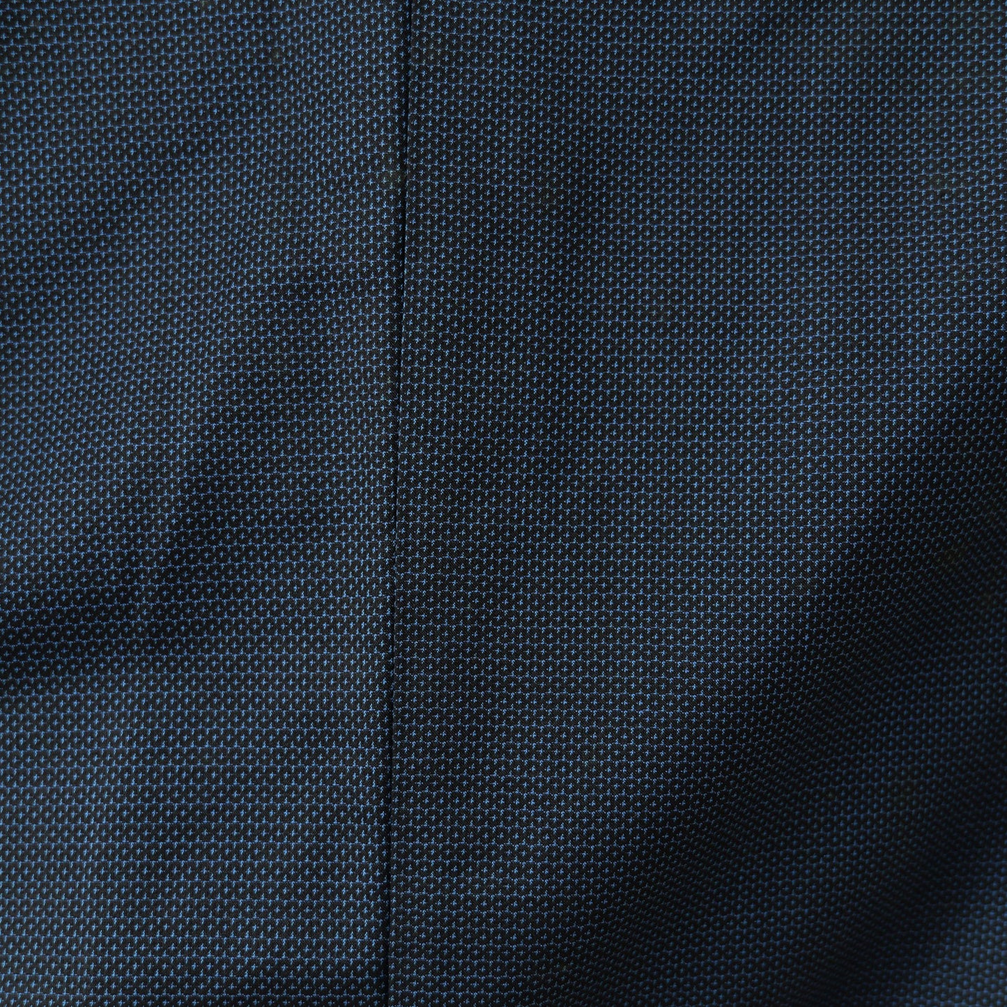 An indigo Oshima men's haori with a striking hand-painted Mt. Fuji lining｜手書き富士山の裏地が印象的な藍大島の男物羽織
