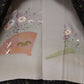 A rare lacquered women's haori coat｜希少なうるし織の女物羽織