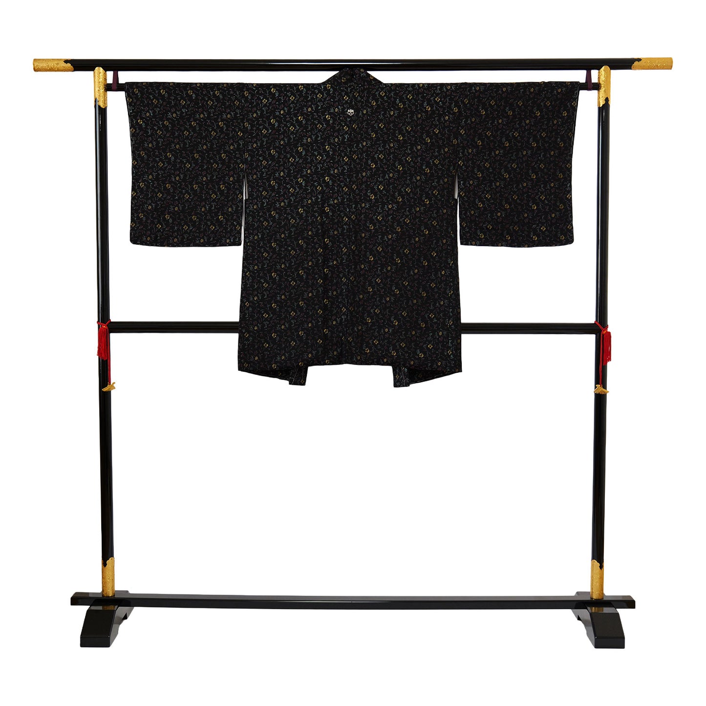 A rare lacquered women's haori coat｜希少なうるし織の女物羽織