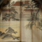 A men's habutae haori with a Japanese landscape on the lining｜裏地に日本の風景が表現された羽二重の男物羽織