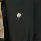 Black habutae coat with five crests｜羽二重の五つ紋入の黒羽織