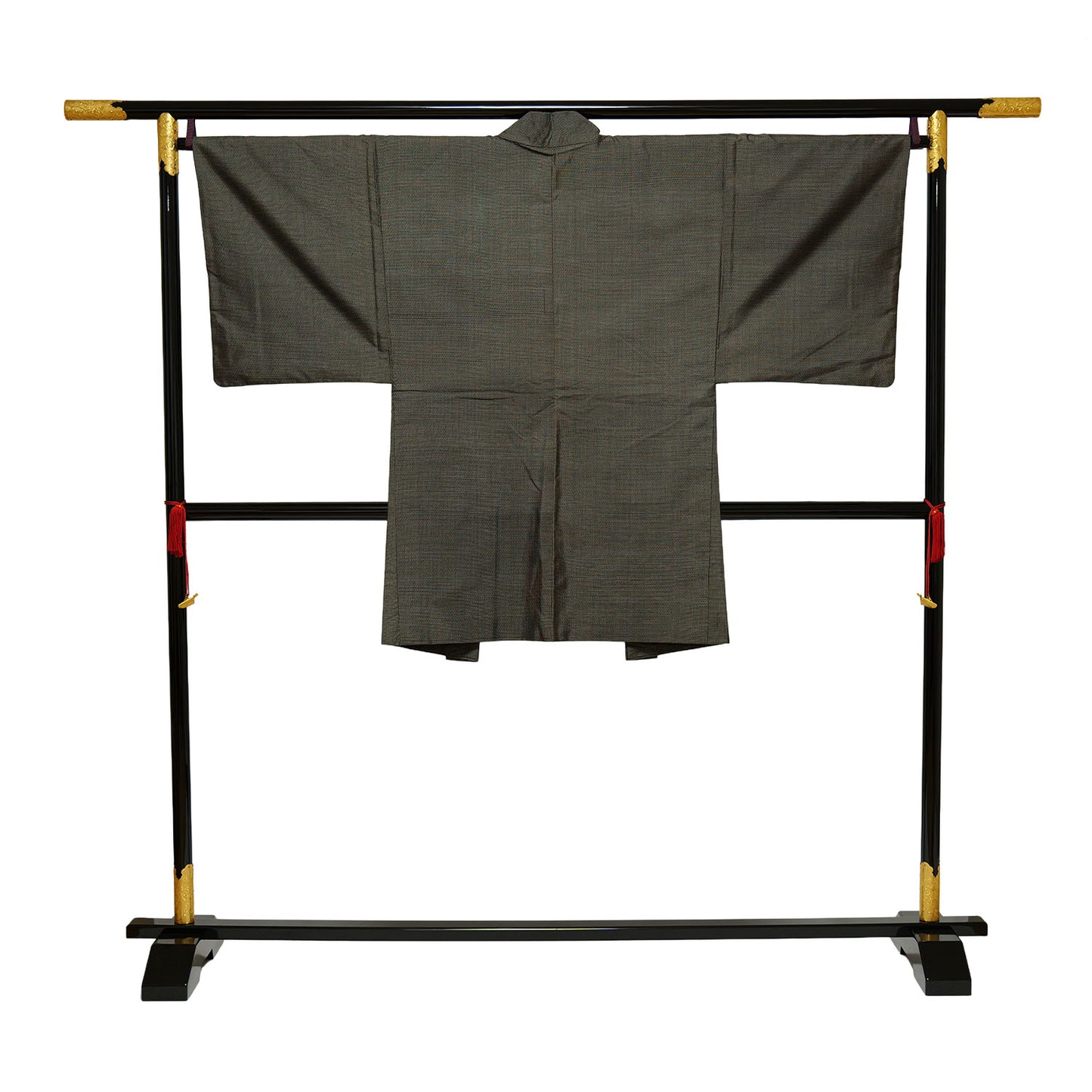 Mud-dyed Oshima Tsumugi men's haori coat｜泥で染めた大島紬の男物羽織