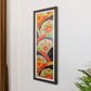 "Kimono Wall" Black satin six-fold obi with a Shosoin mirror pattern｜Kimono Wall 正倉院鏡文様の黒繻子の六通袋帯