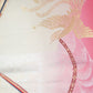 "Kimono Wall" A festive six-panel patterned obi sash in red and white, featuring a design of a phoenix｜Kimono Wall 鳳凰が描かれた赤と白のおめでたい六通柄の袋帯